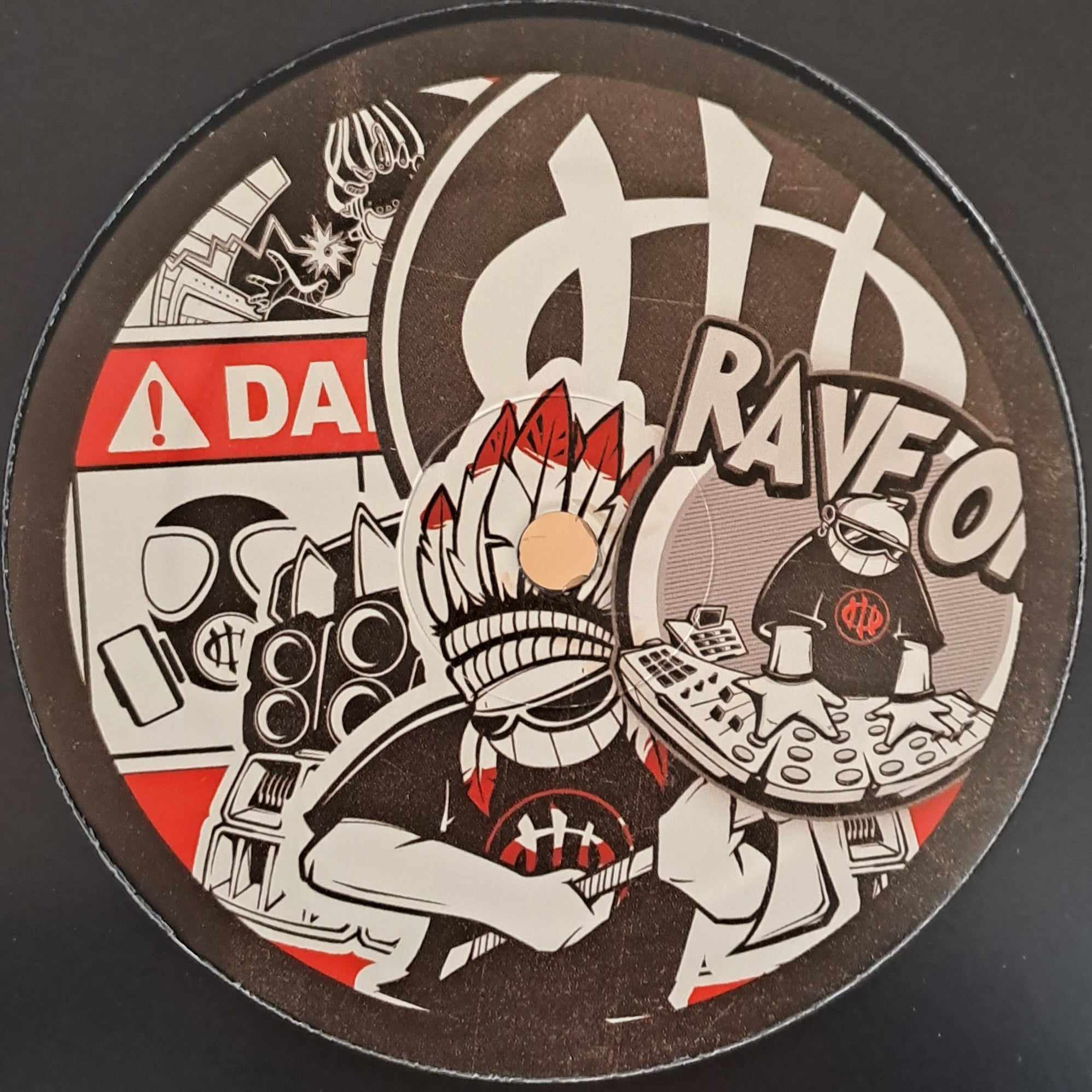 Okupe VA 01 (noir) (toute dernière copie en stock) - vinyle freetekno